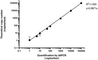 Development of a Droplet Digital Polymerase Chain Reaction for Sensitive Detection of Pneumocystis jirovecii in Respiratory Tract Specimens